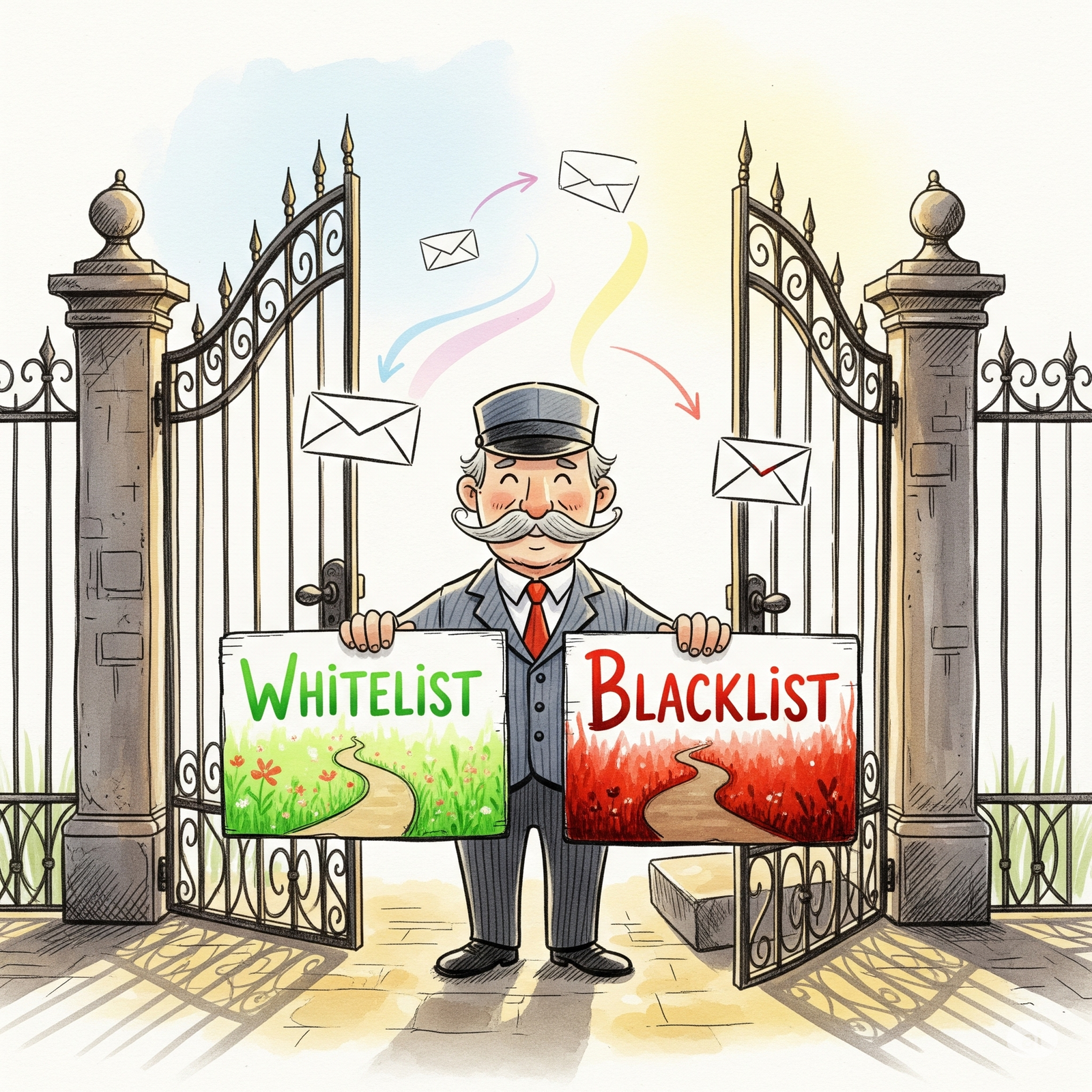 Whitelist e Blacklist: Dando Ordem ao Spam Assassin