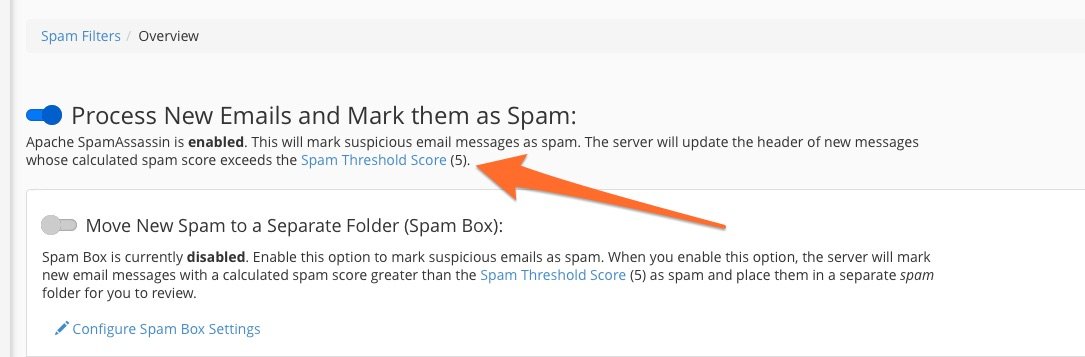 Reduzir Spam com o Spam Assassin no cPanel!